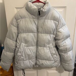 Men’s  Gray Puffer Jacket